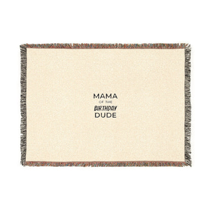 Mama Of The Pandemic Woven Blanket — Cozy Fringe Throw for New Moms & Gifts