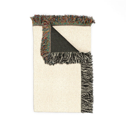 Mama Of The Pandemic Woven Blanket — Cozy Fringe Throw for New Moms & Gifts