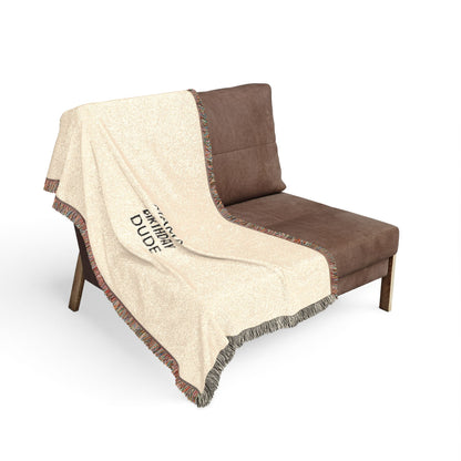 Mama Of The Pandemic Woven Blanket — Cozy Fringe Throw for New Moms & Gifts